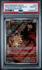 2025 POKEMON DRI EN-DESTINED RIVALS #203 TEAM ROCKET'S MEOWTH PSA 10