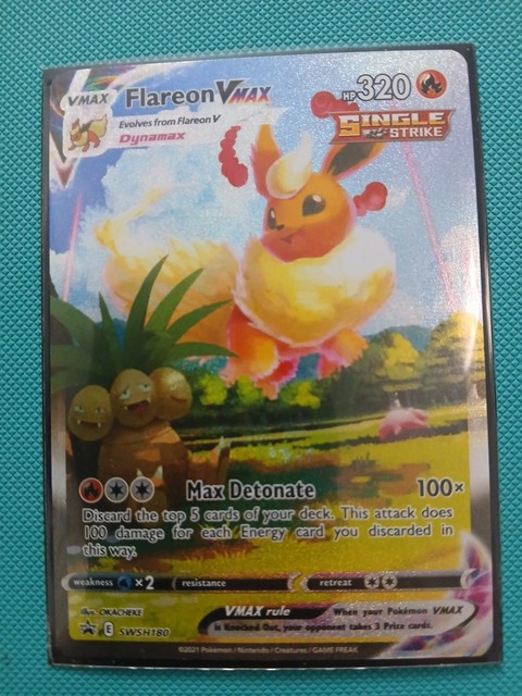 Flareon VMAX SWSH180 SWSH: Sword & Shield Promo Cards Holo