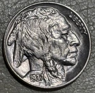 1937 Buffalo nickel, nice original GEM BU UNC Coin sparkling with no issues!
