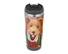 Basil Brush - Travel Mug Thermal Insulated Stainless Steel Coffee Cup