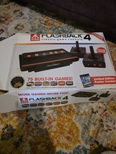 Atari Flashback 4 Classic Game Console 40th Anniversary Special Edition