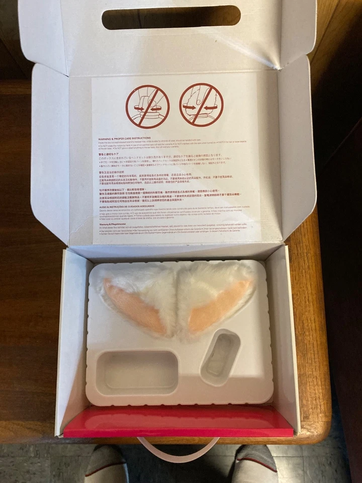 Diadema Necomimi Neurowear Orejas de Gato Controladas Onda Cerebral Como Nueva En Caja Foto 3 de 3