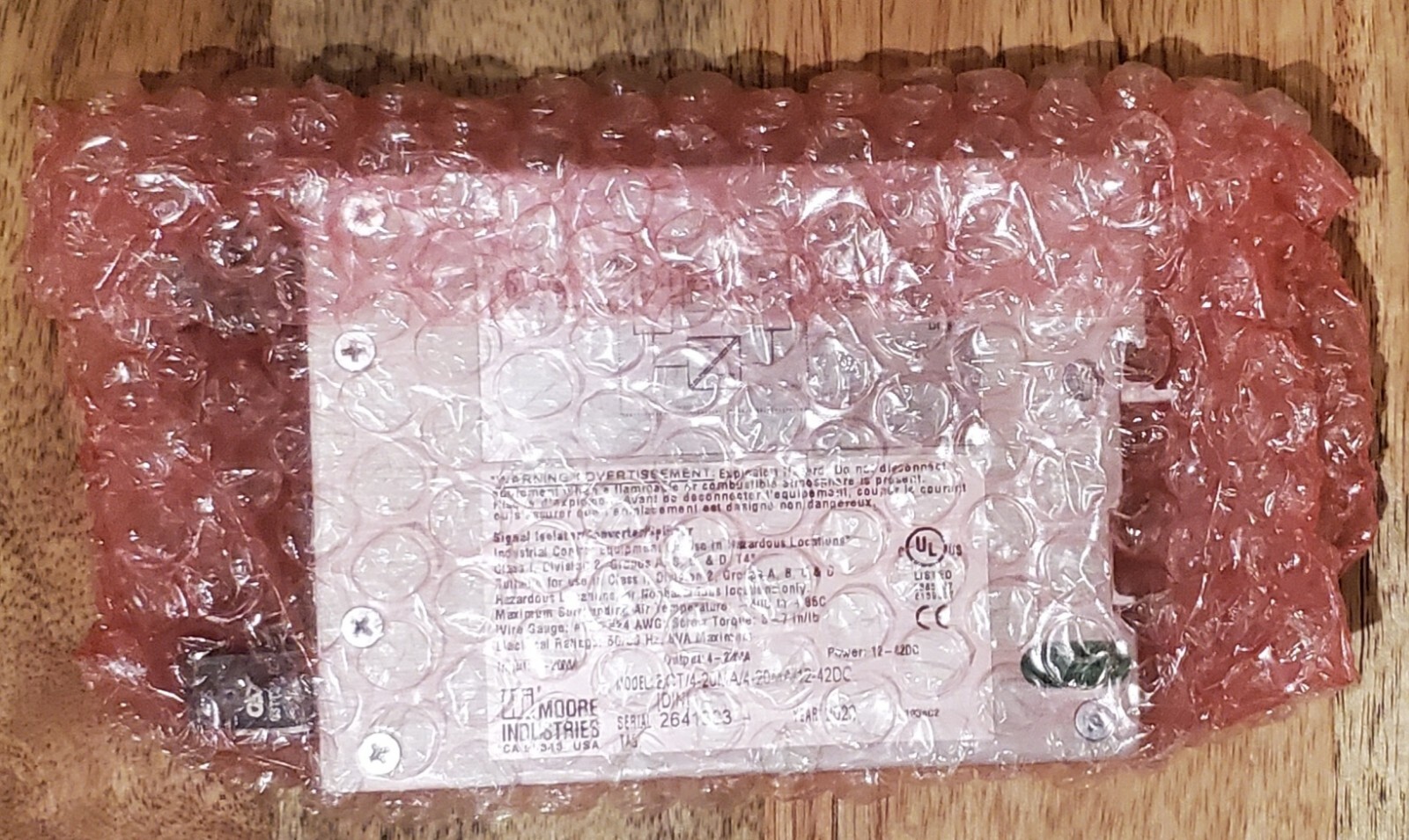 NEW! FACTORY SEALED! Moore Industries ECT/4-20MA/4-20MA/12-42DC[DIN]