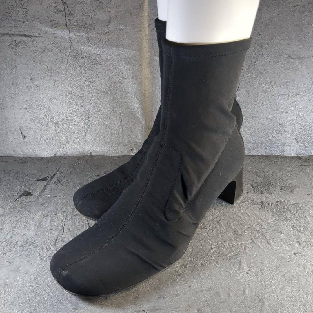 Gucci Boots Heel Short Black EU37/US7 From Japan 0023136K Gucci Boots Heel Short Black EU37/US7 From Japan 0023136K