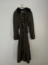 Ottodame Waxed Style Trench With Cord Trim
