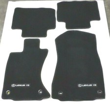 Floor Mats Set Lexus Is250 Is350 Awd F Sport Black Front Rear Oem 14 15 No Miles Pt206 53141 20 222 Le1l14 J73