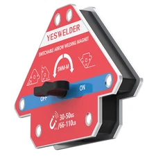 Switchable Arrow Welding Magnet 66-110LBs, On/Off Switch Welding Magnet Tools