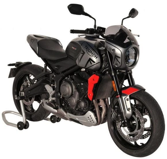 Coprisedile Ermax Carena Argento Ghiaccio Triumph Trident 660 2021 - 2025 - Immagine 4 di 4