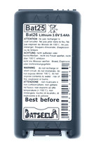 BATTERIA LITIO BAT25 BATLI25 BAT26 ANTIFURTO LOGISTY DAITEM 3,6V 5,4AH BATSECUR