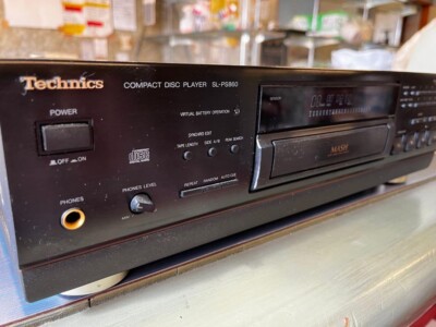 Technics SL-PS860 COMPACT DISC PLAYER body Used Operation Technics SL-PS860 COMPACT DISC PLAYER body Used Operation