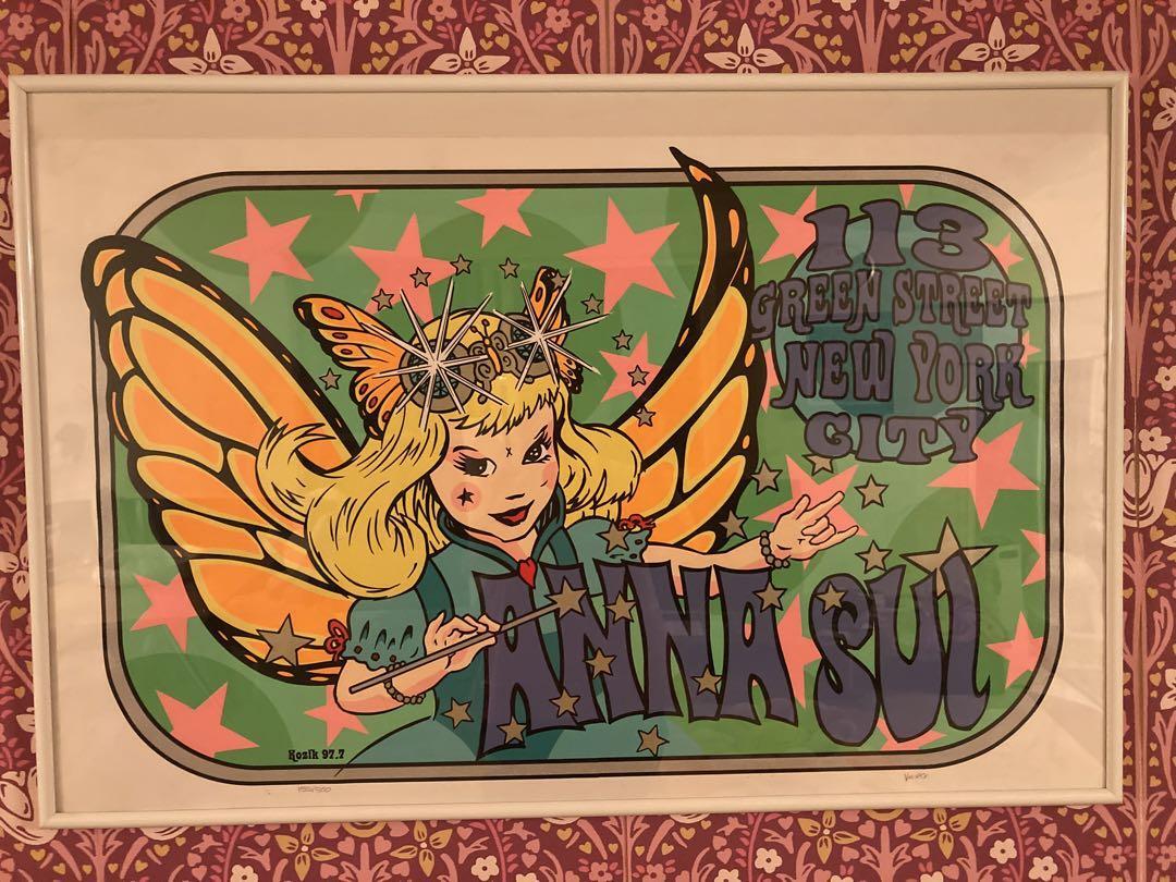 90年代 anna sui x kozik ポスター ANNA SUI x FRANK KOZIK Poster | eBay