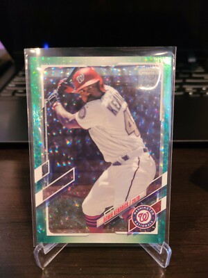 2021 Topps Series 1 Howie Kendrick Green Ice /499 