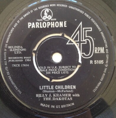 Billy J. Kramer & The Dakotas - Little Children (7'', Single)