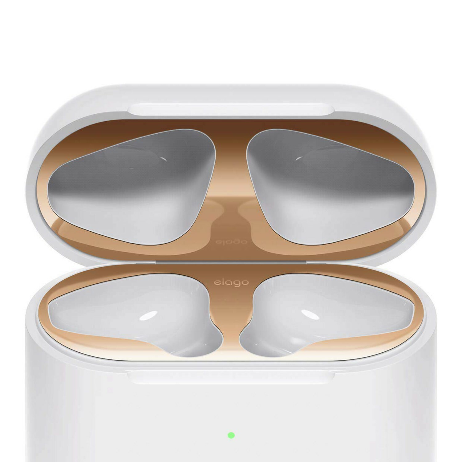 Dust Guard for AirPods 2 - elago® [Rose Gold, 1 Set]