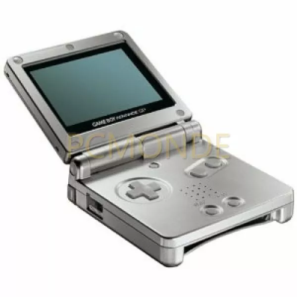 Boxed Nintendo Game Boy Advance SP - Silver (AGS-S-ZVA)