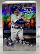 2022 Topps Series 1 2021's Greatest Hits Jose Altuve #21GH-16