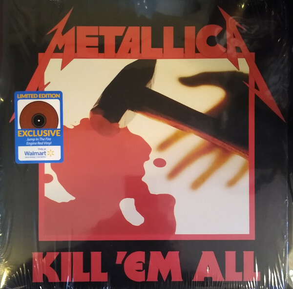 METALLICA - KILL 'EM ALL - BLOOD RED COLOURED 12