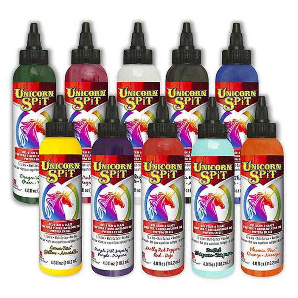 Art Paint Set High Pigment Count Strong Bold Colours Kids Craft Unicorn Spit