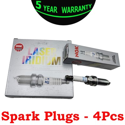 4pcs LASER IRIDIUM Spark Plugs For NGK ILZKAR8H8S 95112 Fit Honda - Foto 12