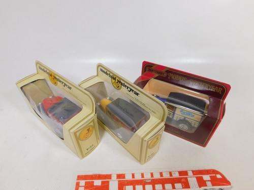 CA182-1 #3x Matchbox 1:40 Model Ford A 1930:Y-21+Y-22 Oxo, Very Good +Box - Bild 5 von 5