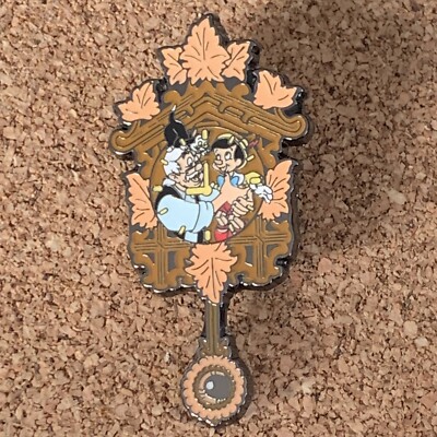 Disney Loungefly Pinocchio Cuckoo Clock Blind Box Pin Geppetto & Pinocchio