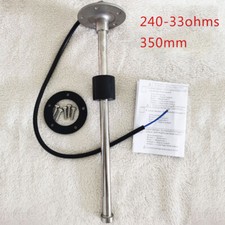 Transmisor de nivel de combustible 240-33ohms 350 mm transmisor de agua SAE 5 orificios patrón para coche barco
