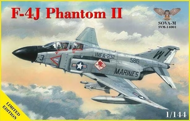 SOVA-M 14001 1:144th scale McDonnell Douglas F-4J Phantom II