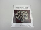 AuryTm Patriotic Hearts Counted Cross Stitch Pattern