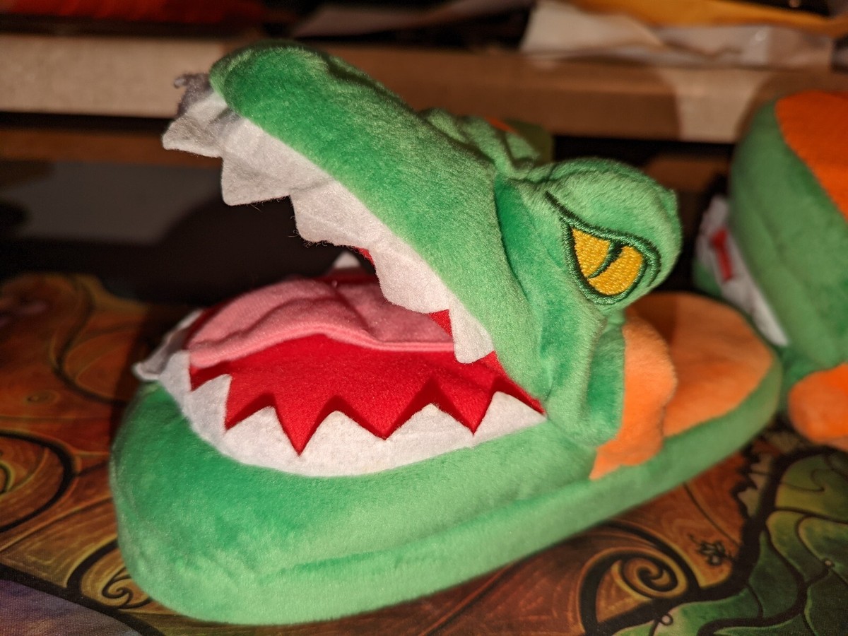 STOMPEEZ Slippers Boy Girl Small Dragon Dinosaur Alligator Gator