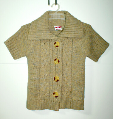 YIGGA Mädchen Strickjacke Cardigan 134-140