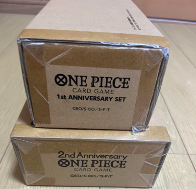 ONE PIECE Card Game Bandai 1st 2nd Anniversary Box Set Collection