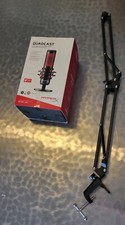 New Hyperx Quadcast Usb Microphone 4p5p6aa - Black/red