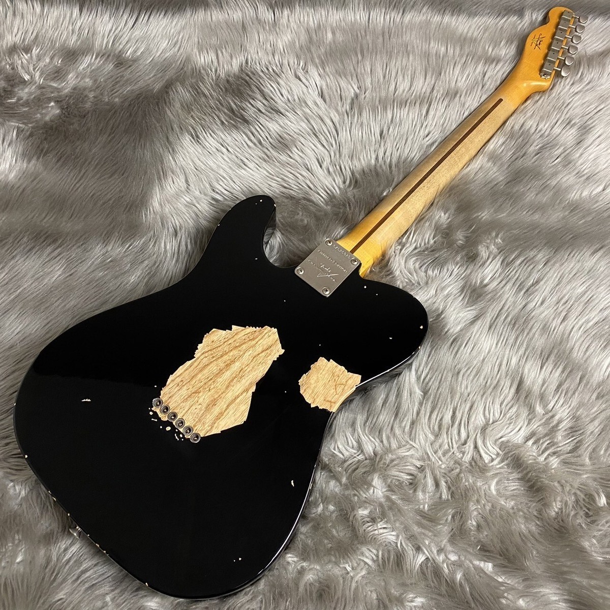 Fender Custom Shop Limited 55 Esquire Relic Black Electric Fender Custom Shop Limited 55 Esquire Relic Black Electric