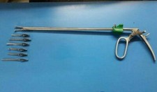 Laparoscopic Bulldog Clamp Applier 6 Clips Laparoscopy Instruments Set 10mm Inst