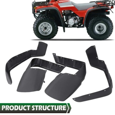 Front Left Fender Flare Mud Flap Guard For Honda FourTrax 300 TRX300 1996-2000
