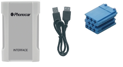  Interfaccia audio CD-Changer iPOD-iPHONE-USB-SD-MP3 CD Changer Connection Fiat 