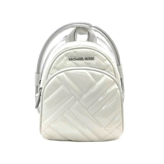 patent leather mini backpack