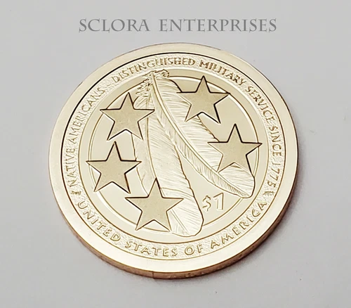 2021-S Native American Dollar Proof — photo from the most recent tracked eBay sale
