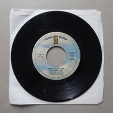 LINDA RONSTADT LO SIENTO MI VIDA/IT'S SO EASY VINYL 45 ASYLUM VG 14-33