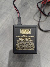 Power Wheels Class 2 Battery Charger Power Supply Adapter 6V 00801-0975