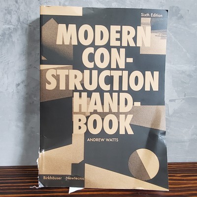 Modern Construction Handbook by Andrew Watts (English) Paperback Book (READ) 