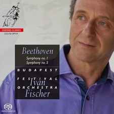 Beethoven Symphonies 1 5 IVAN FISCHER Audiophile CHANNEL CLASSICS SACD MINT