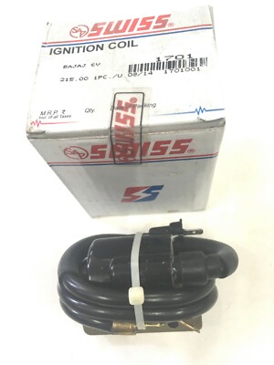 Zündspule 6 Volt Vespa Super,VBB,VNB,GTR,TS,GL etc.Swiss Markenqualität!
