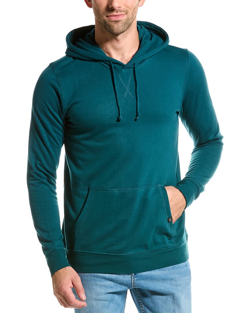 Нитки 4 Продуманная классическая толстовка с капюшоном мужская зеленая M