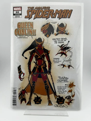 Amazing Spider-Man 88 Patrick Gleason 1:10 Design Variant - 1st QUEEN GOBLIN