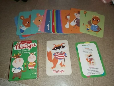 VENDS JEU MUSTIGRI COMPLET LES ANIMAUX DE LA FERME - Photo 1/2