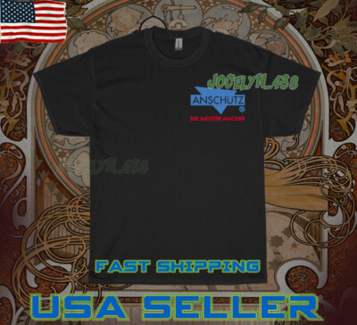 NEW SHIRT PREMIUM ANSCHUTZ MASTER LOGO UNISEX T-SHIRT AMERICAN FUNNY SIZE S-5XL