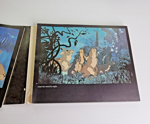 The Watership Down Film Picture Book 1978 First Edition Paperback - Picture 4 of 8