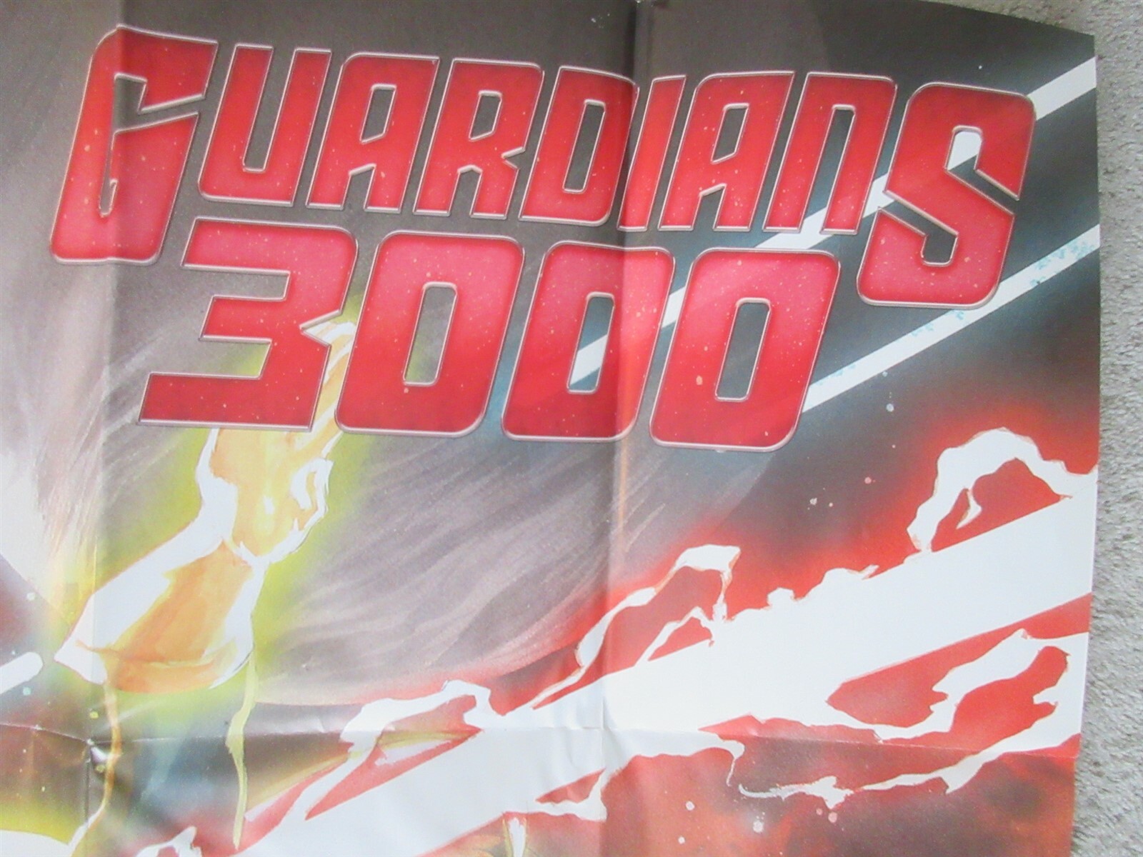 GUARDIANS 3000 PROMO POSTER Marvel Comics 2014