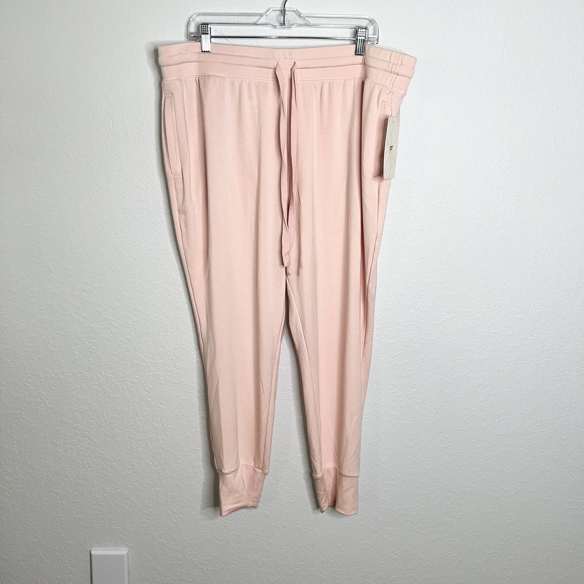 Fabletics Joggers Women 2X 18 20 Sweatpants Pink Daria High Rise